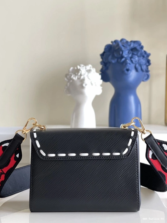 Aaa replica bags TWIST LOUIS PM VUITTON 0823